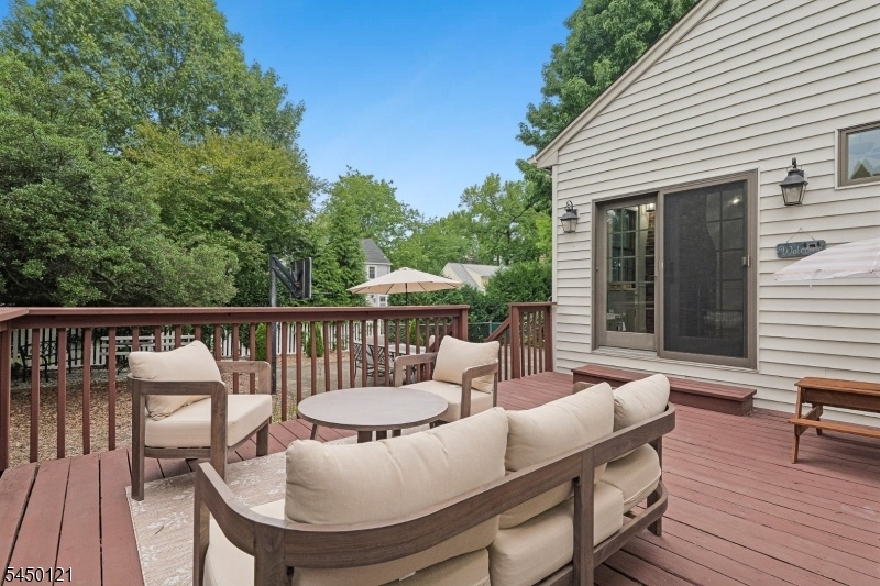 Deck Overlooking Yard