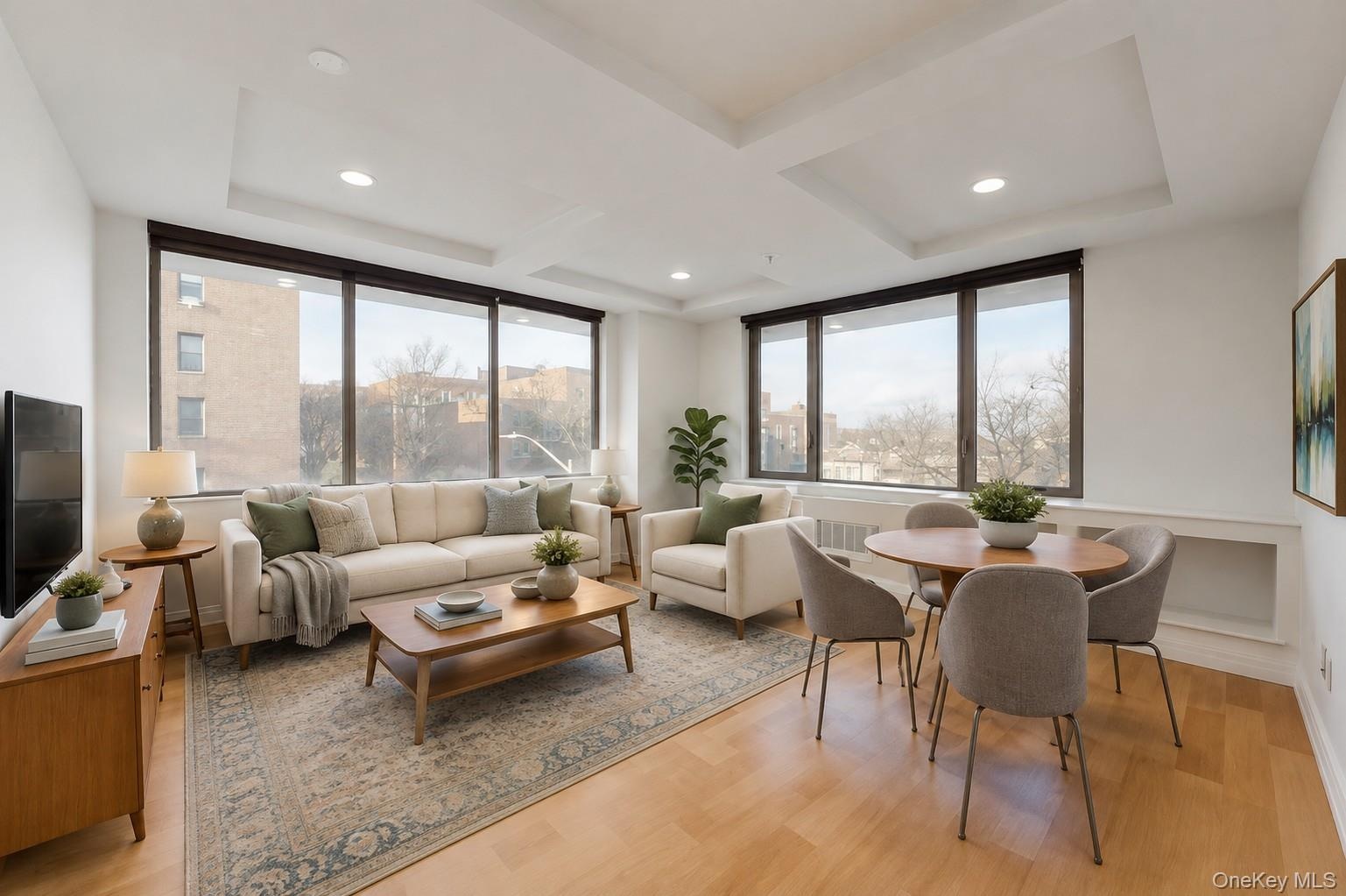 Staged Photo of the Living Room