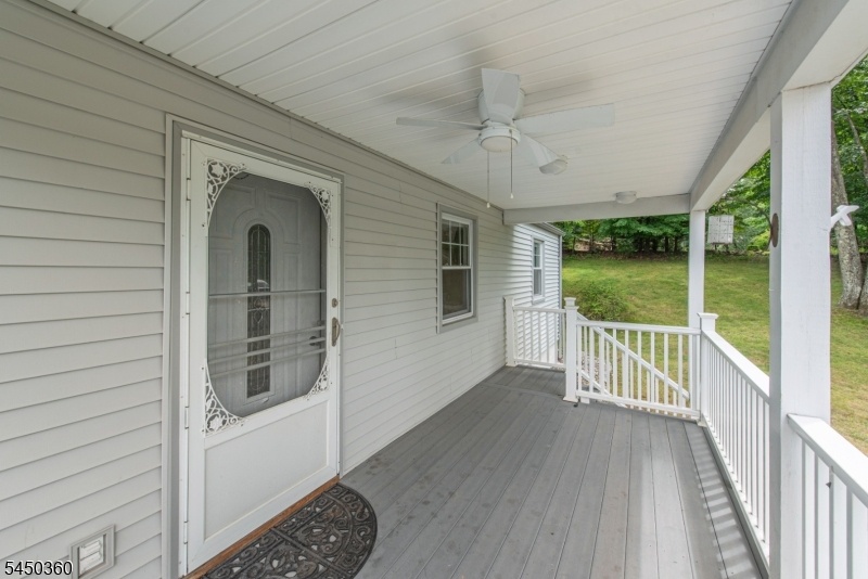 Welcoming front porch