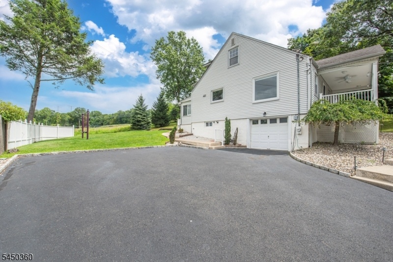 Oversized driveway