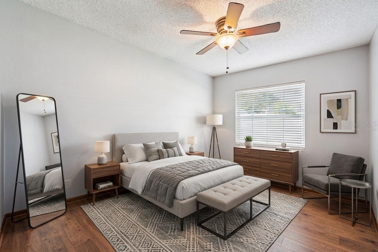 Virtually Staged Bedroom 4
