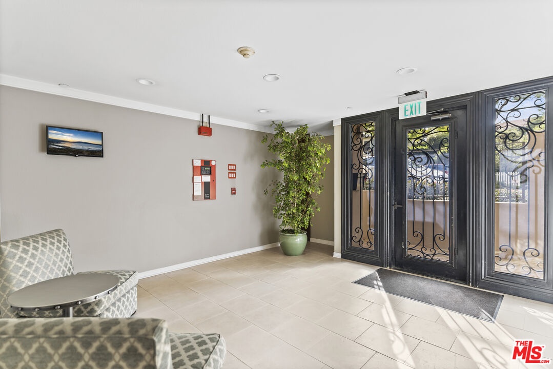 Front Door to Lobby of Buildin