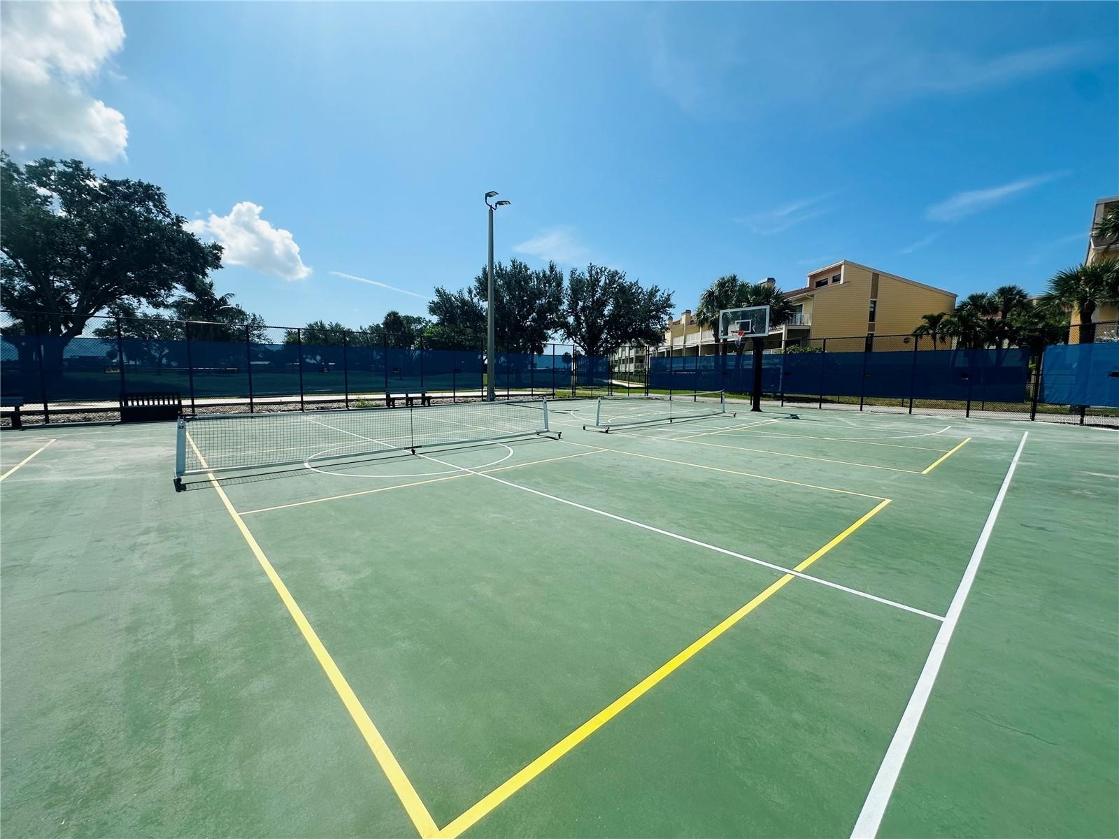 Pickleball, Basketball,Playground  & Tennis