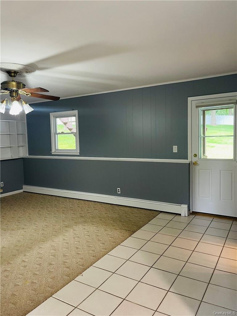 Lower level family room walk out