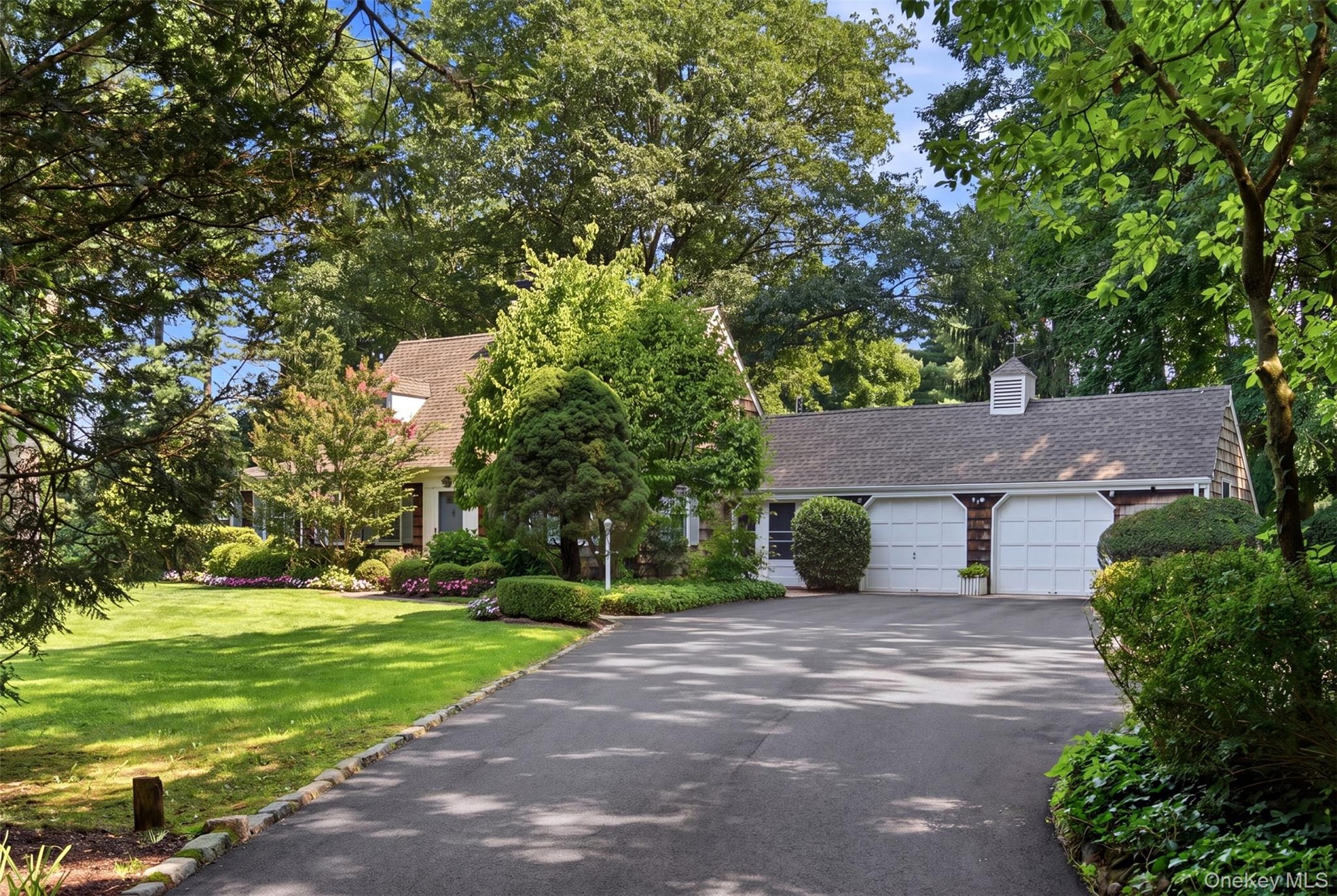 Front Exterior w/ 2 car garage
