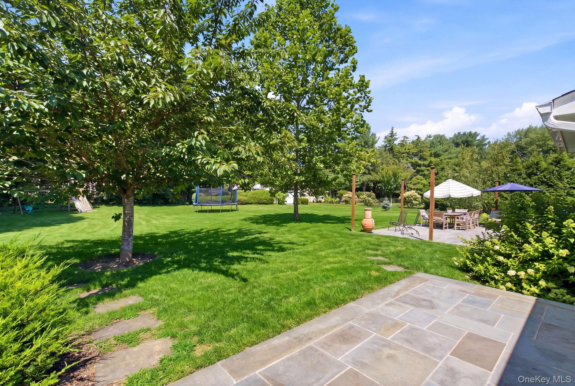 Patio off of the Den.