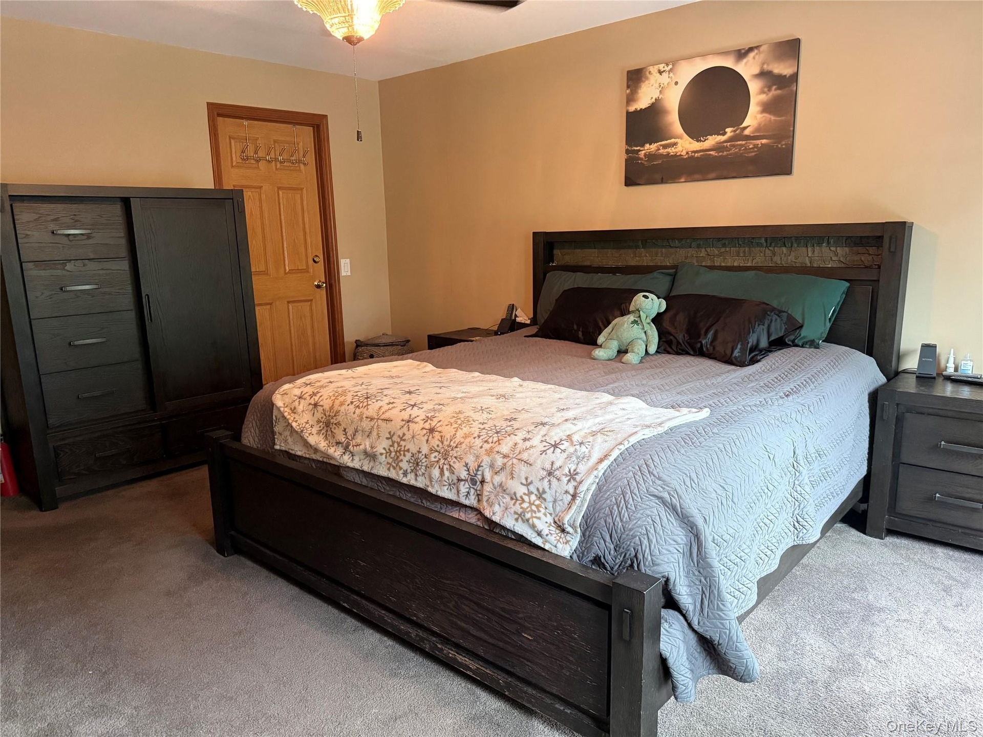 Door leads to a large walk-in-closet.