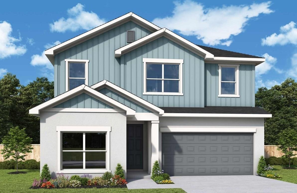 Front Exterior Rendering **Paint Colors May Vary