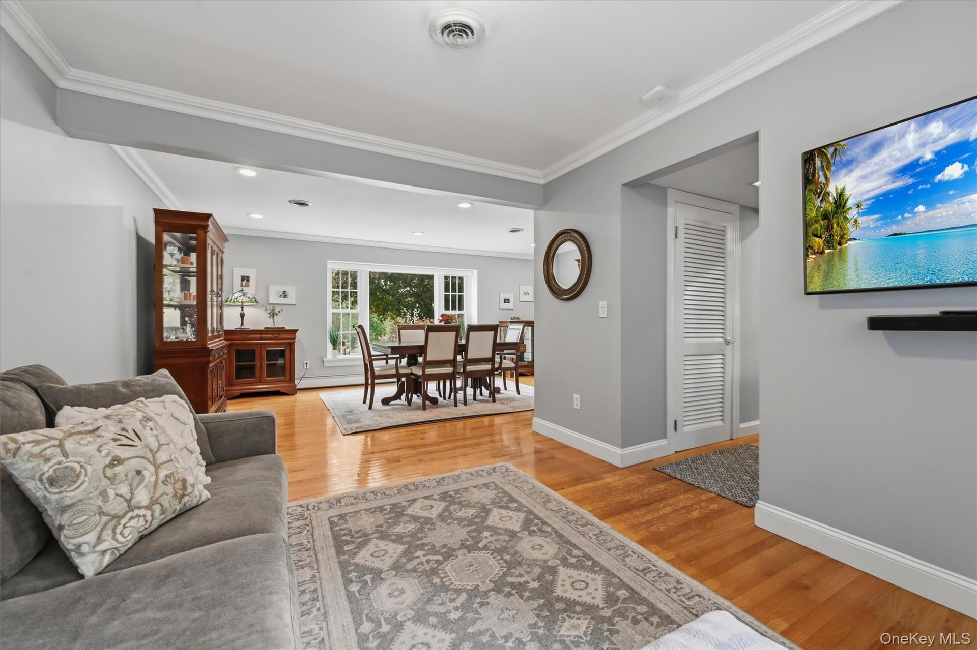 Originally built for the formal dining room but this suited the sellers lifestyle best.