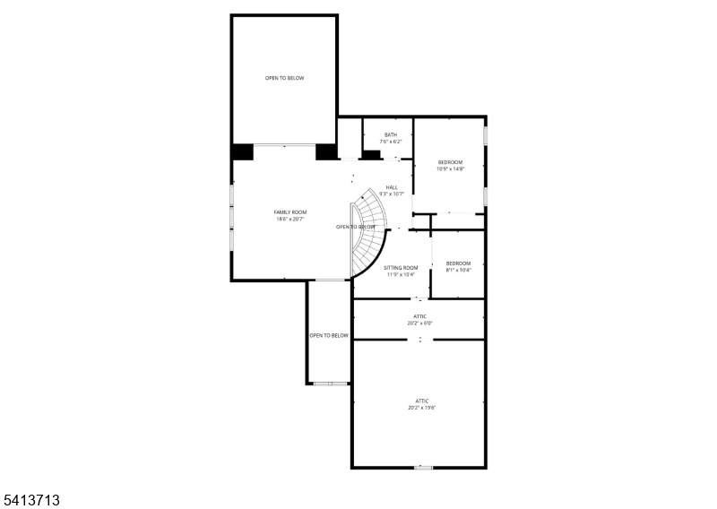 Floor Plan Second Floor