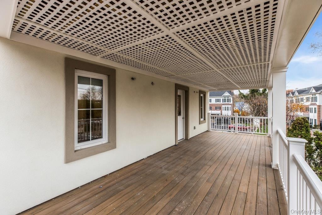 Private balcony