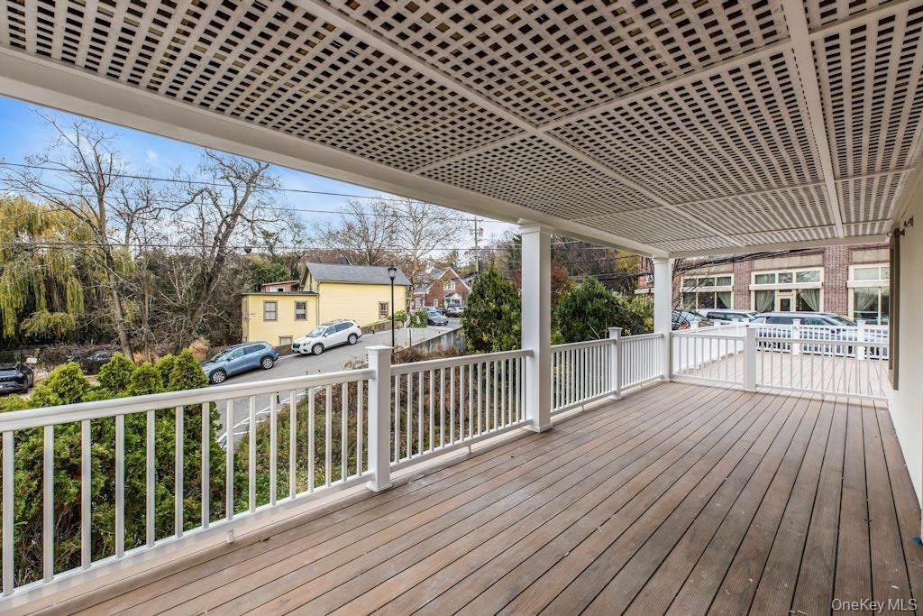 Private balcony