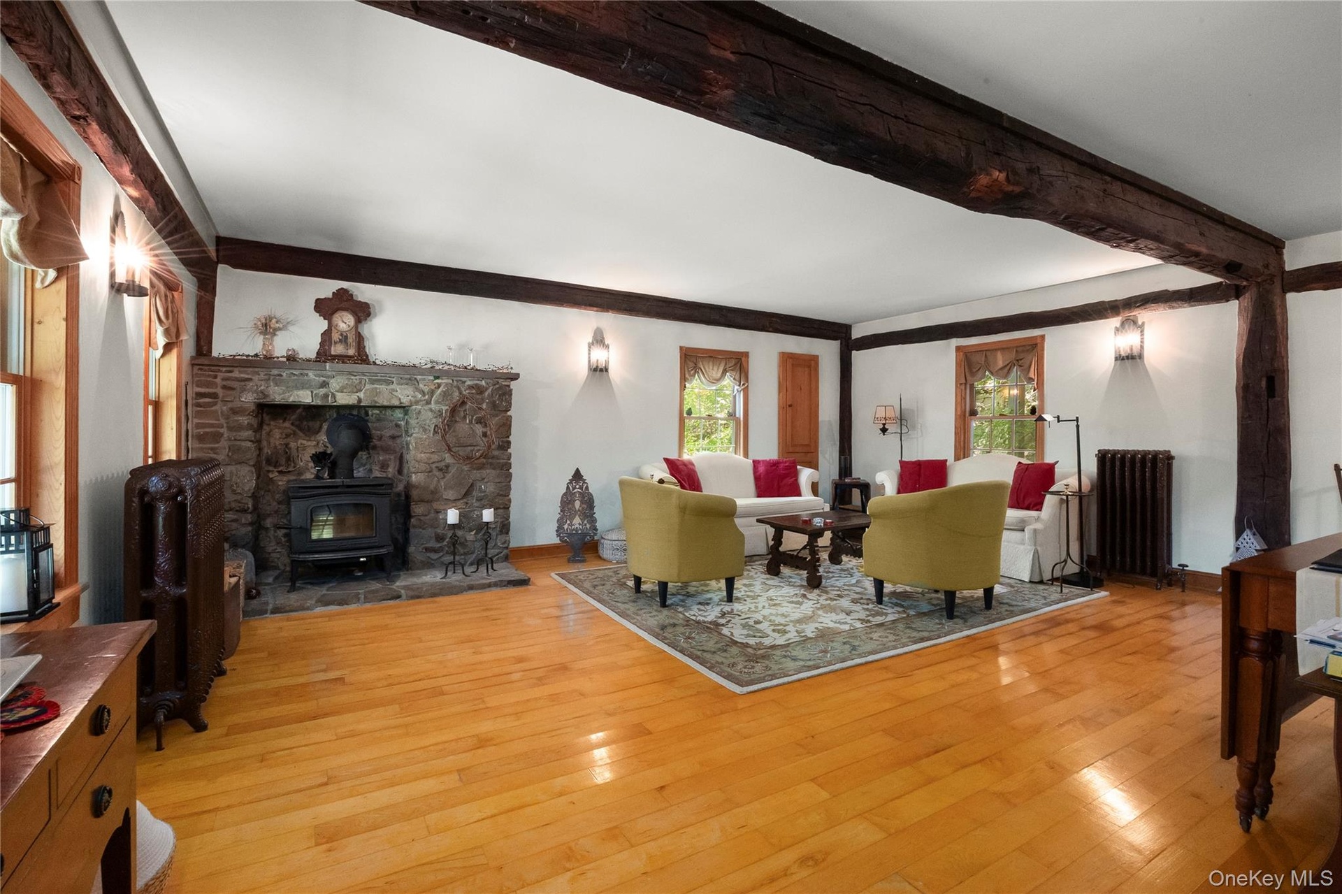 Warm and cozy with original details