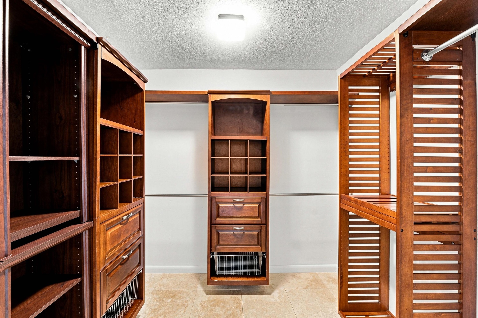 Custom Walk In Closet