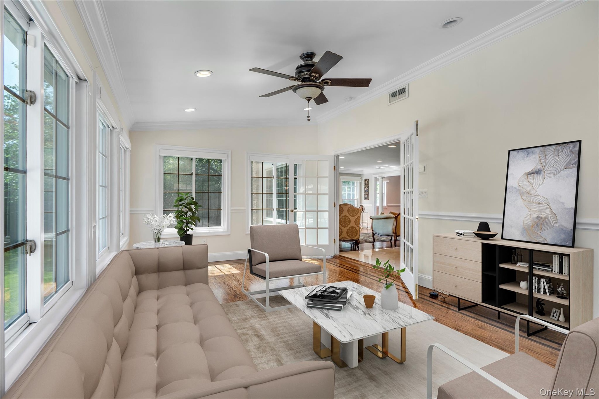 Sun Room Virtually Staged