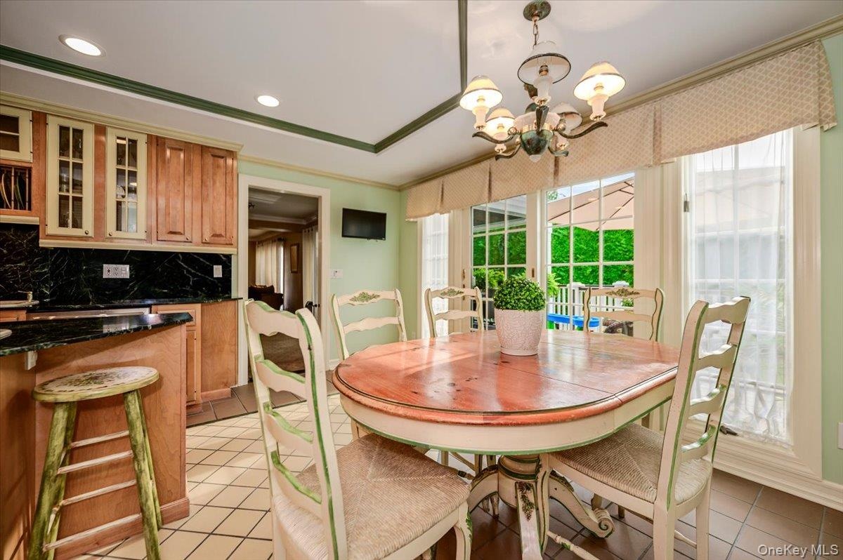 Separate Dining Area