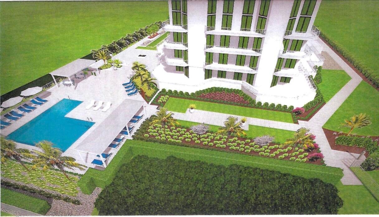 These digital renderings showcase the planned completed transformation of the community’s outdoor amenities, offering a preview of the exceptional res