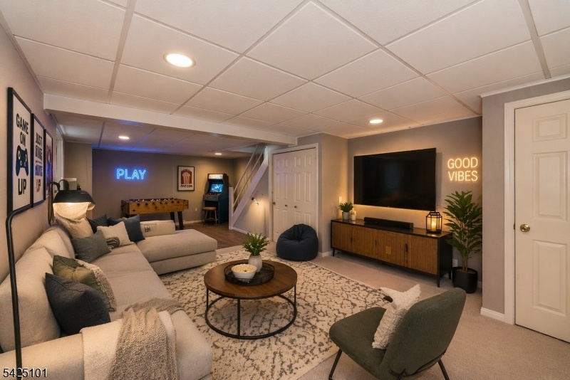 Family Room AI Staged