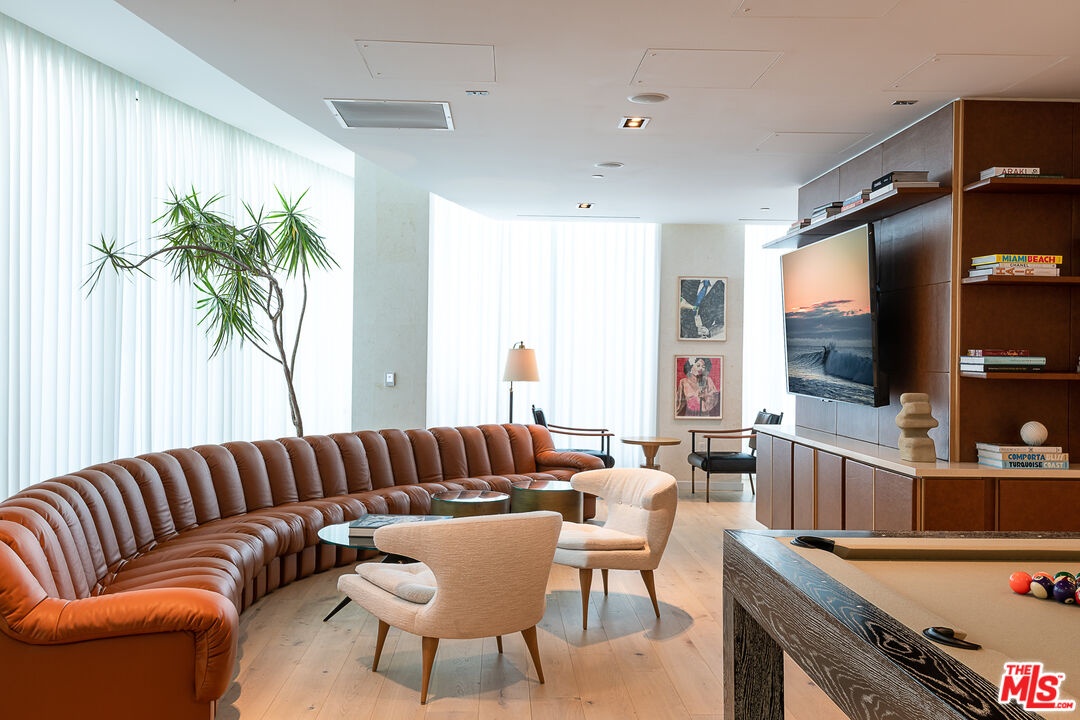Building lounge area