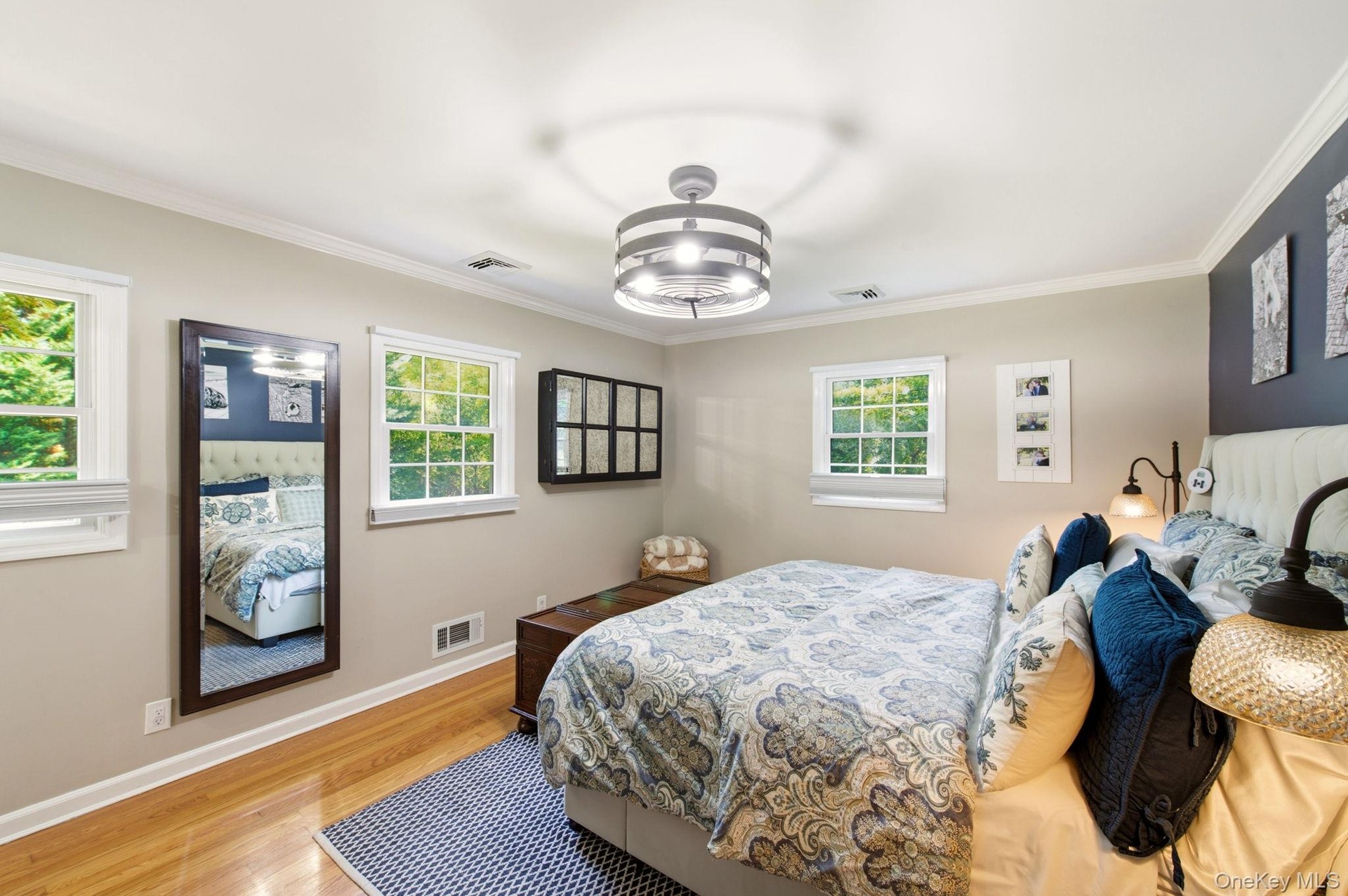 Hidden Flat Screen TV on Wall with all attached En Suite Bathroom