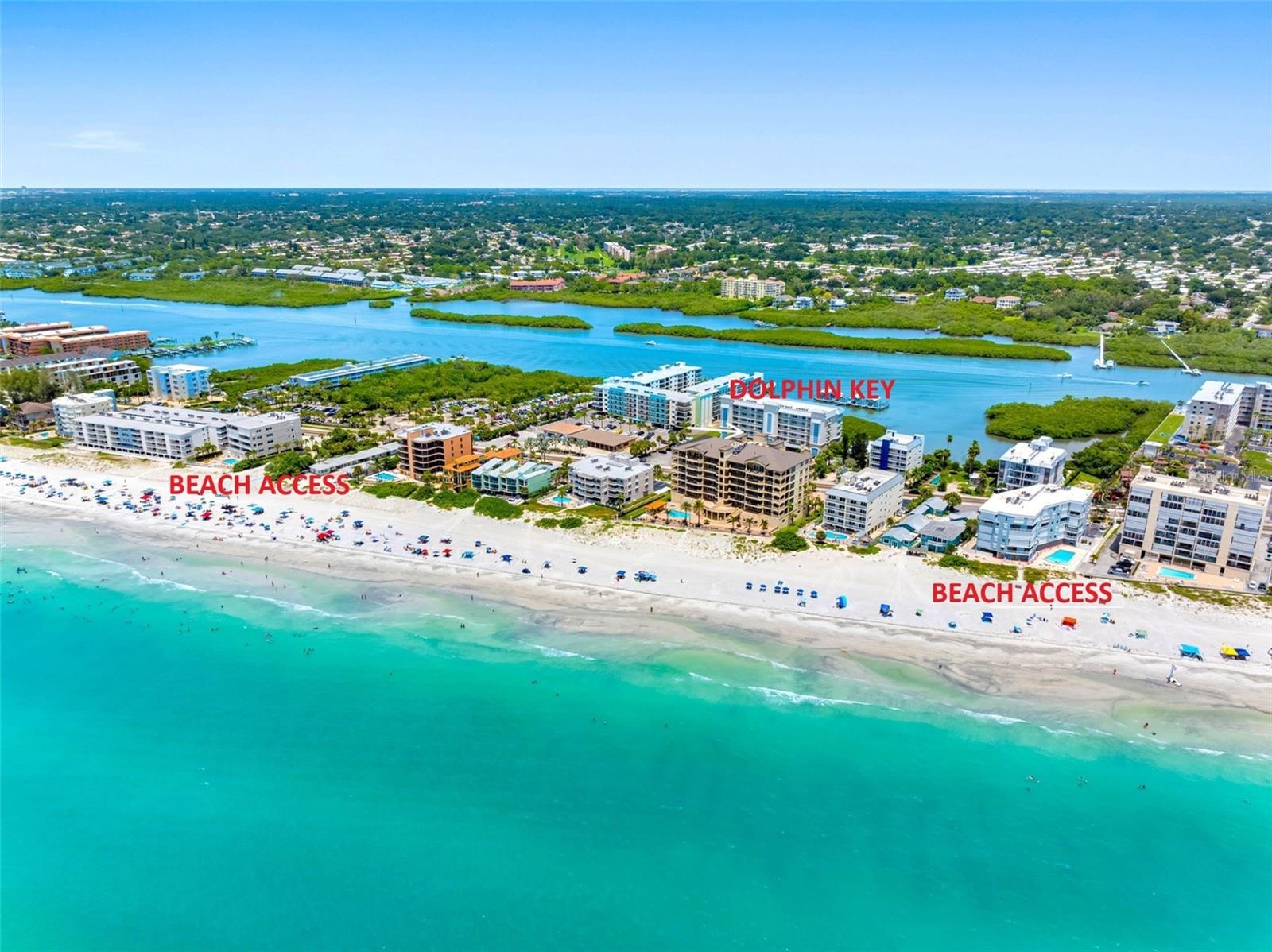 .... Indian Shore Florida is known as ' THE NARROWS '.. The Beach and the Intracoastal are right across from street from each other. The best of both 