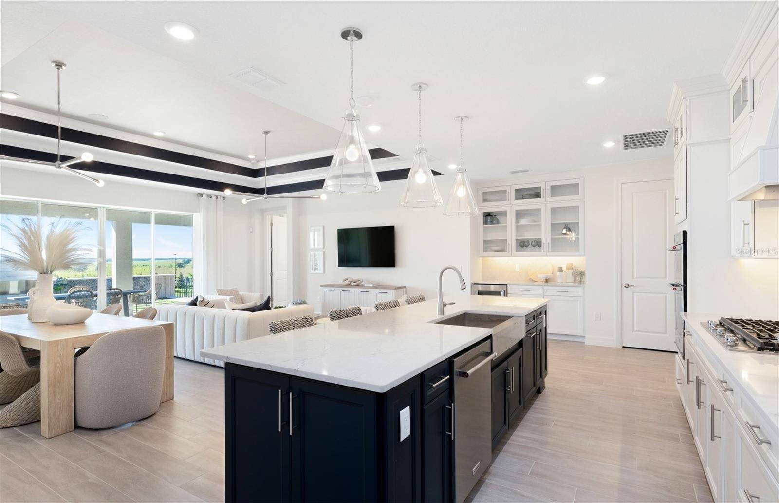 Model Home Design Only. Pictures and furnishings are for illustrative purposes only. Elevations, colors and options may vary. Furniture is for model h
