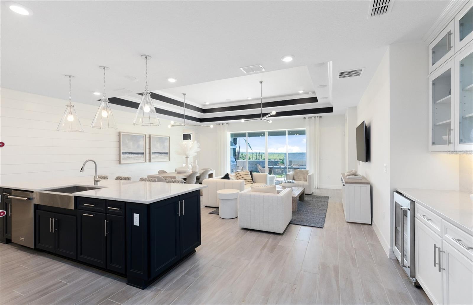 Model Home Design Only. Pictures and furnishings are for illustrative purposes only. Elevations, colors and options may vary. Furniture is for model h
