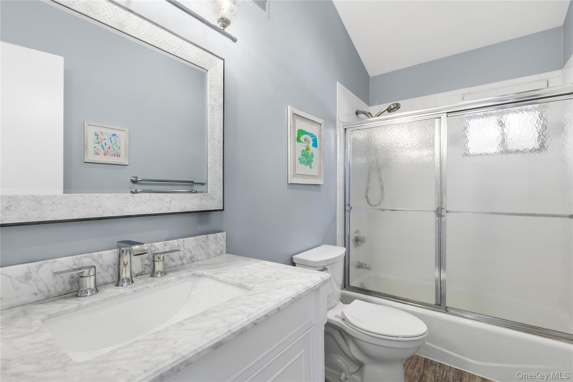 Updated hall bath