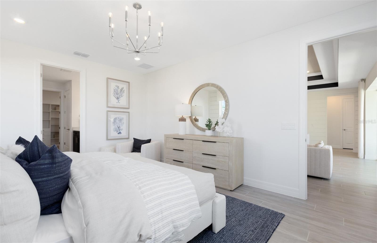 Model Home Design Only. Pictures and furnishings are for illustrative purposes only. Elevations, colors and options may vary. Furniture is for model h