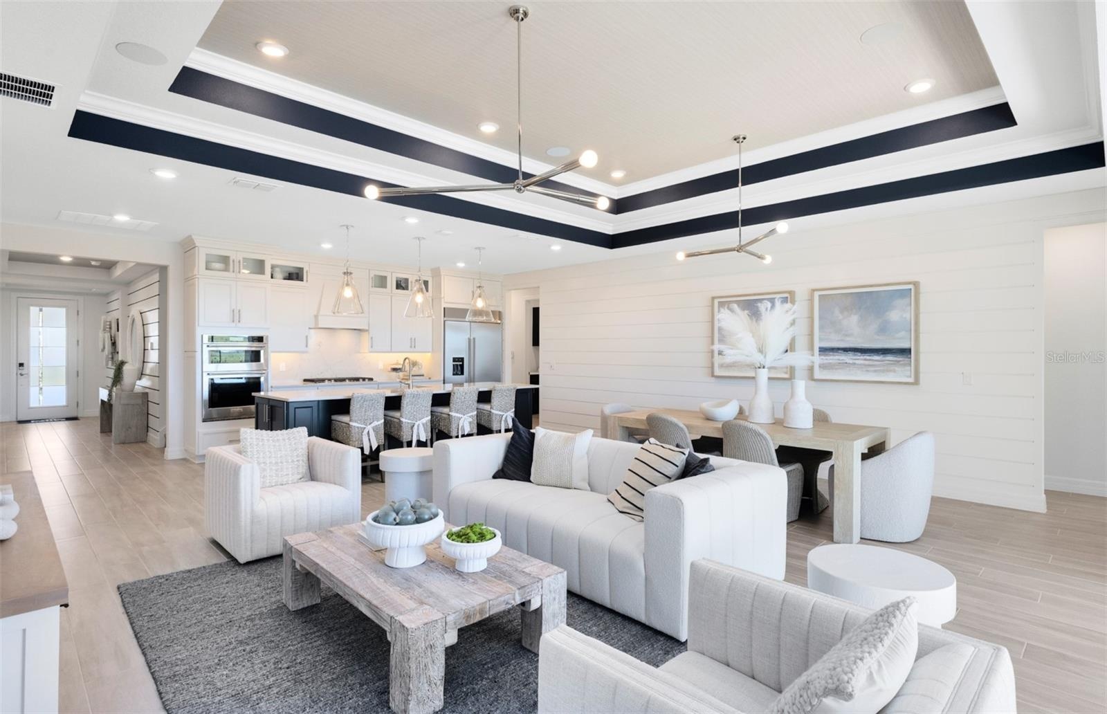 Model Home Design Only. Pictures and furnishings are for illustrative purposes only. Elevations, colors and options may vary. Furniture is for model h