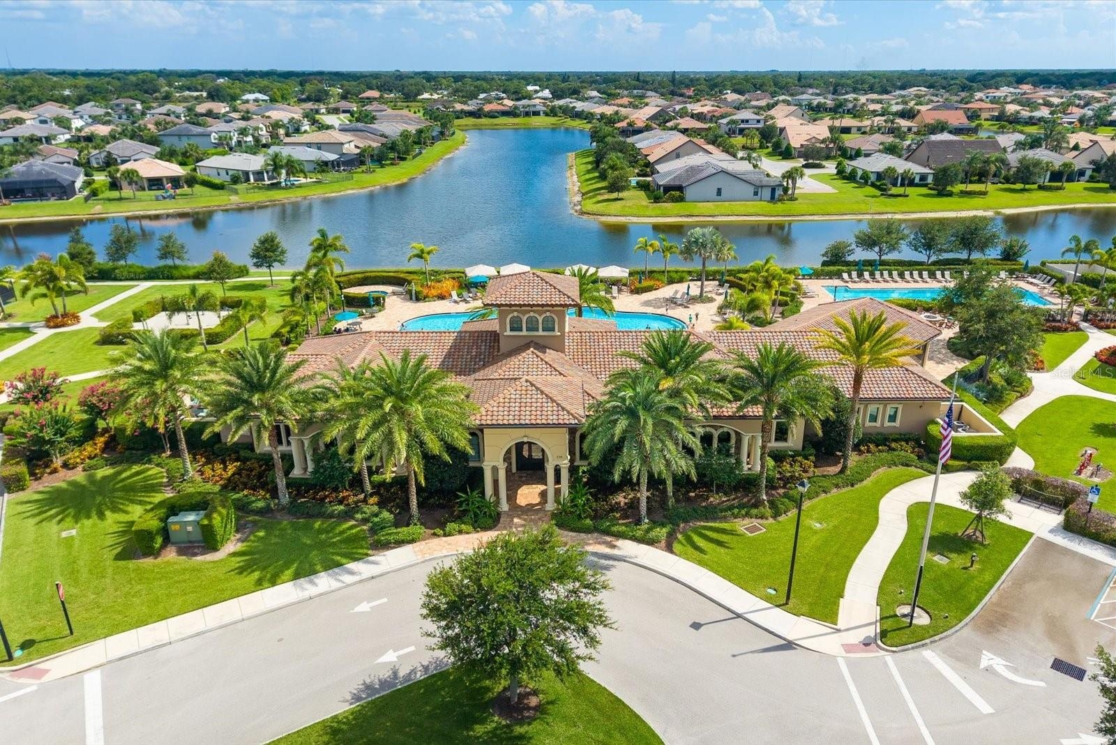 Elegant Resort-Style Clubhouse Offering the Comfort and Ambiance of a Luxury Hotel