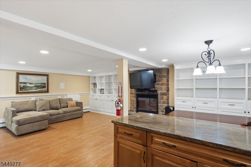 Summer basement kitchen