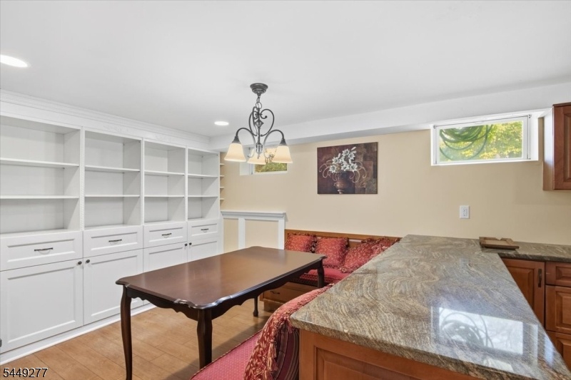 Summer basement kitchen