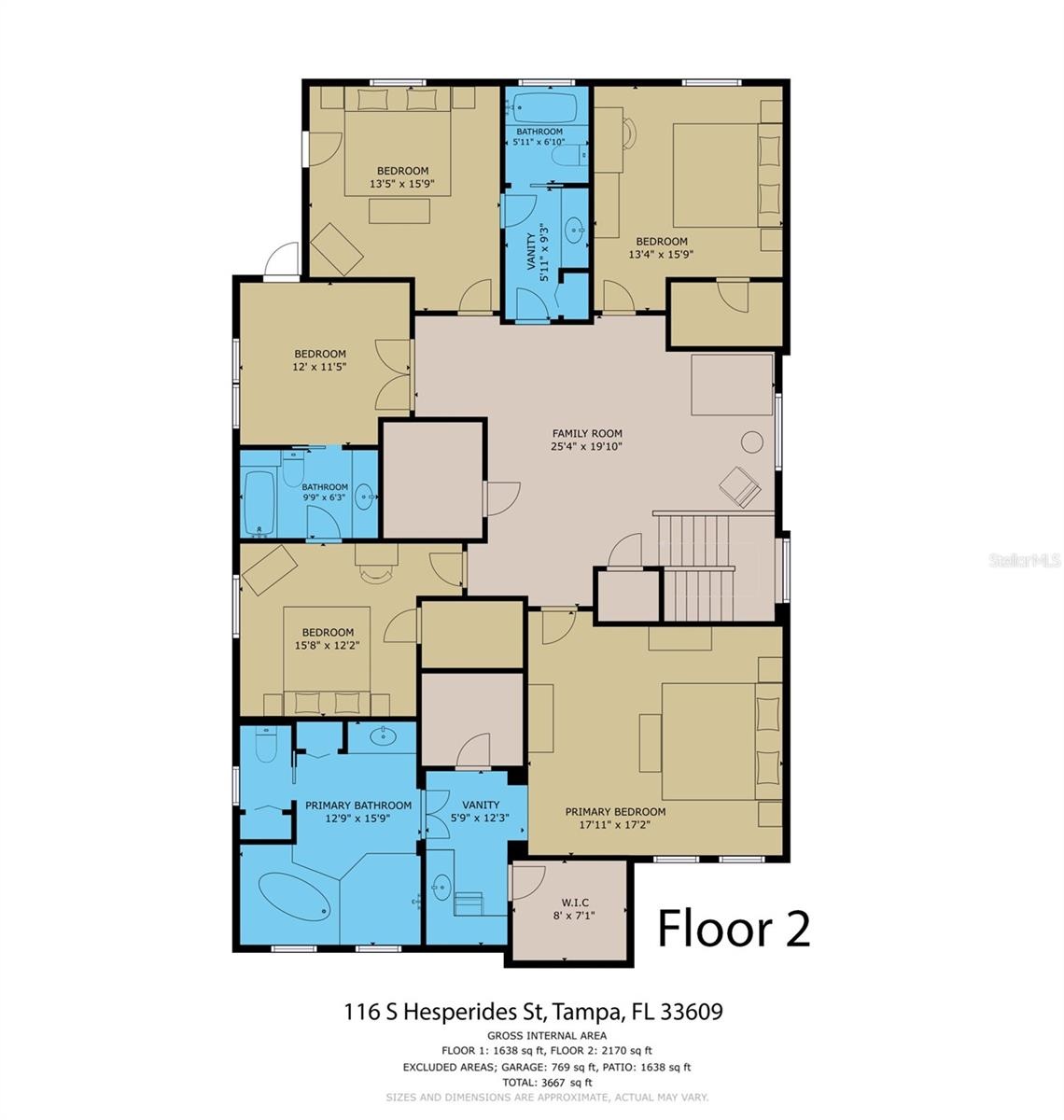 Second Floor. CHeck out our 3D Interactive virtual tour