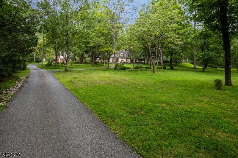 Driveway leading to the home