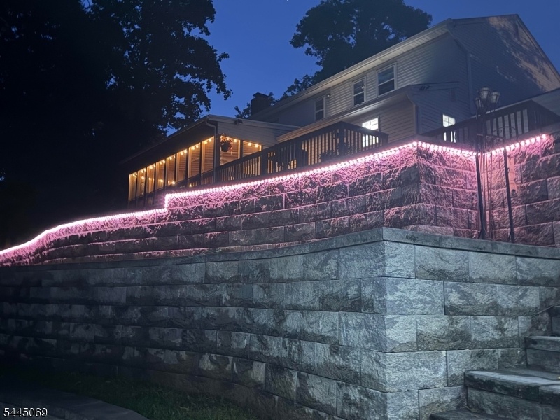 Back Wall of House