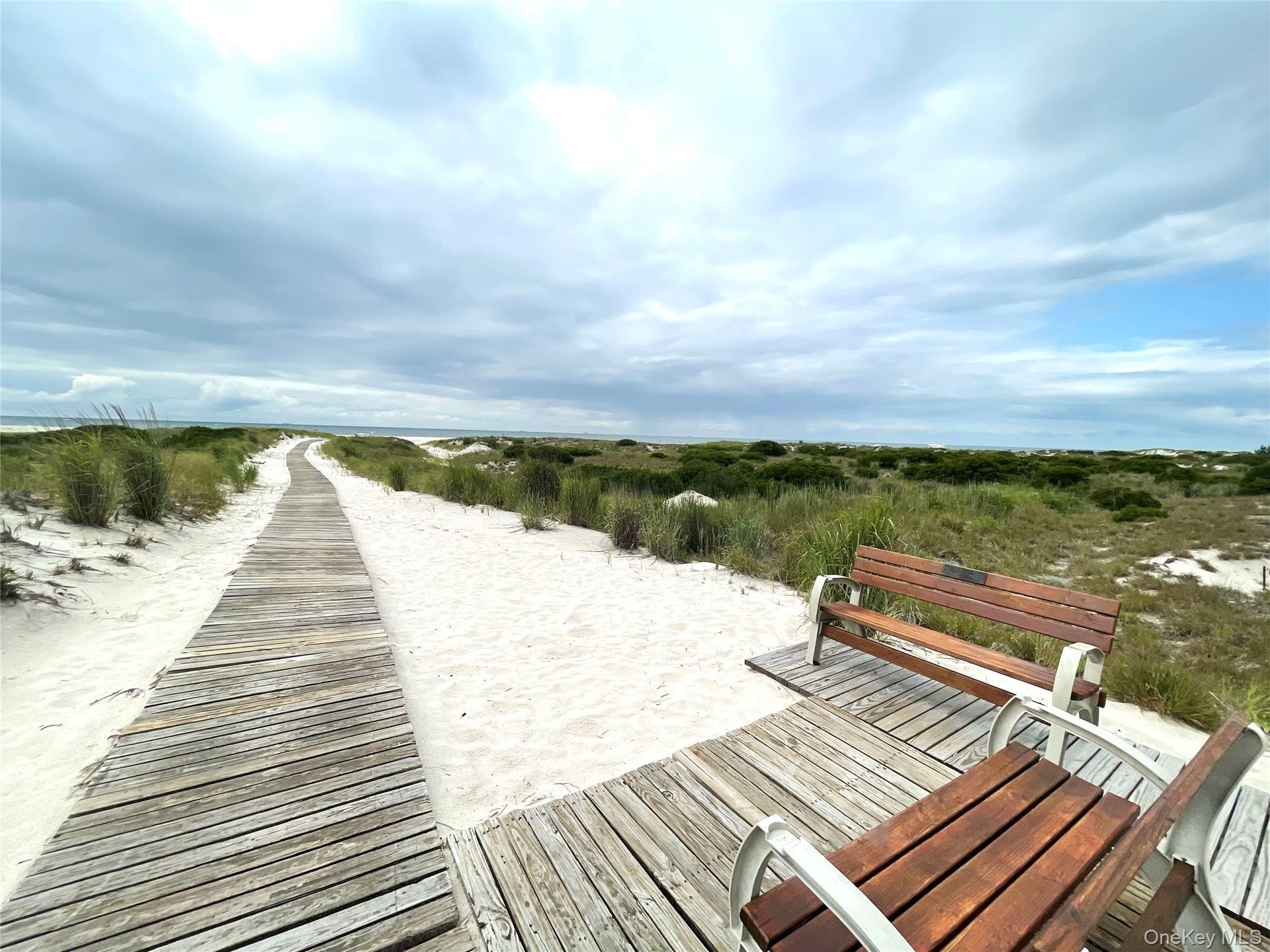 Private beach entrance