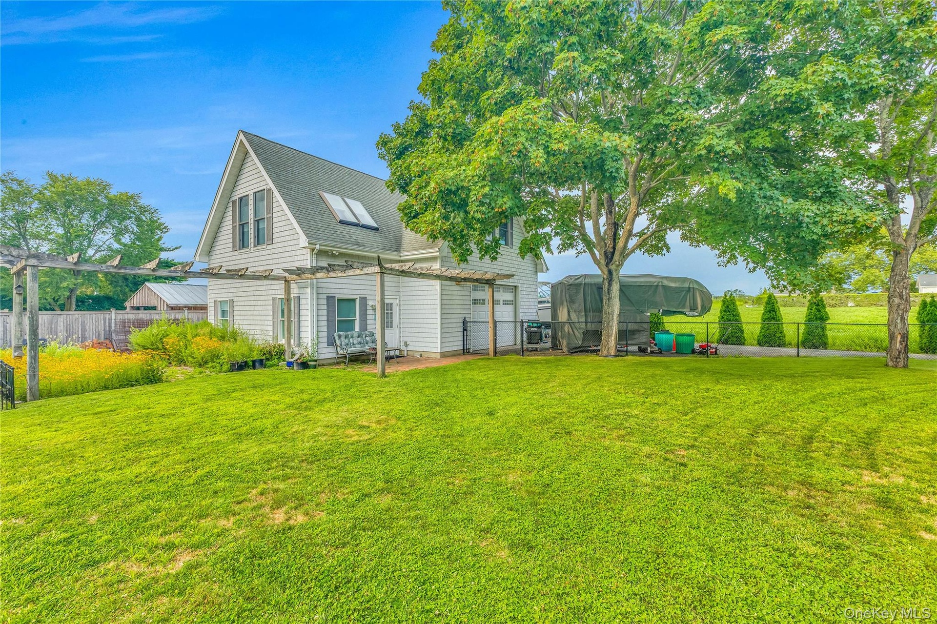 Back of Guest Cottage