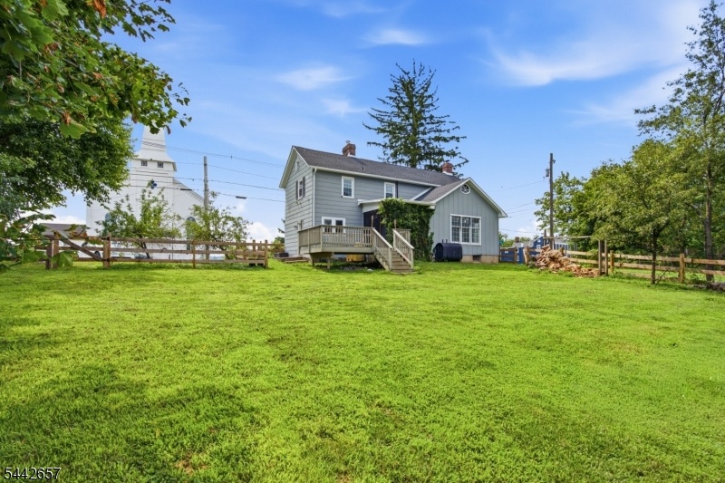 Back  view of house