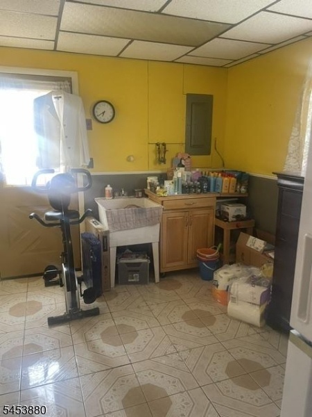 Slop sink area