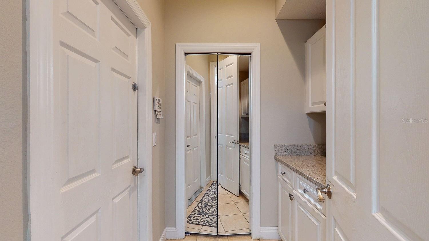 Mud Room Off the Garage