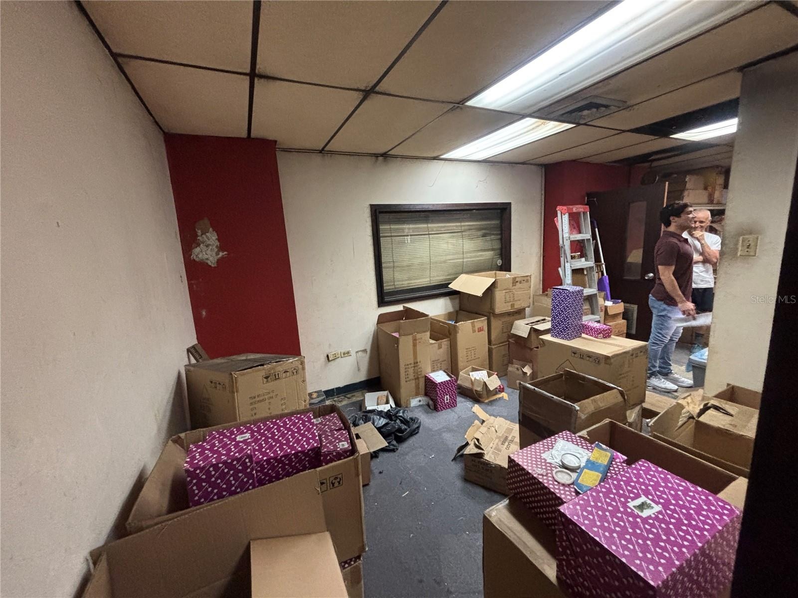 Typical condition of 9 offices behind the retail store.