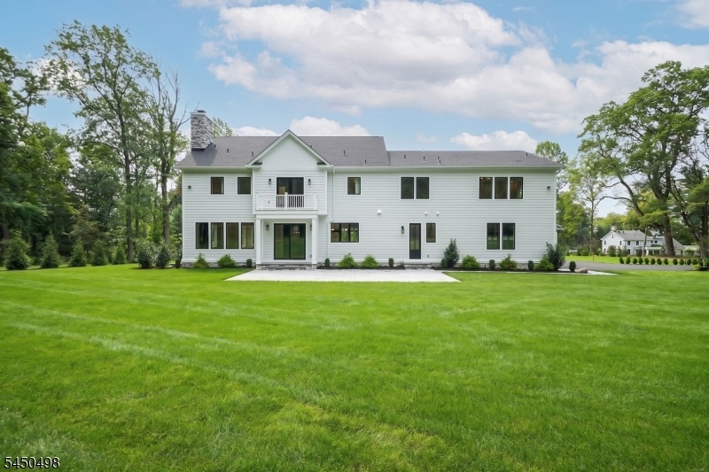 Rear yard to house view