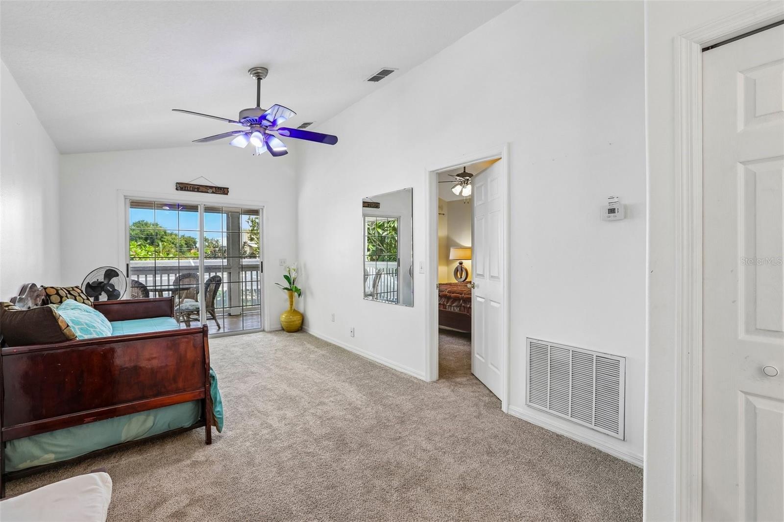 Second floor living room