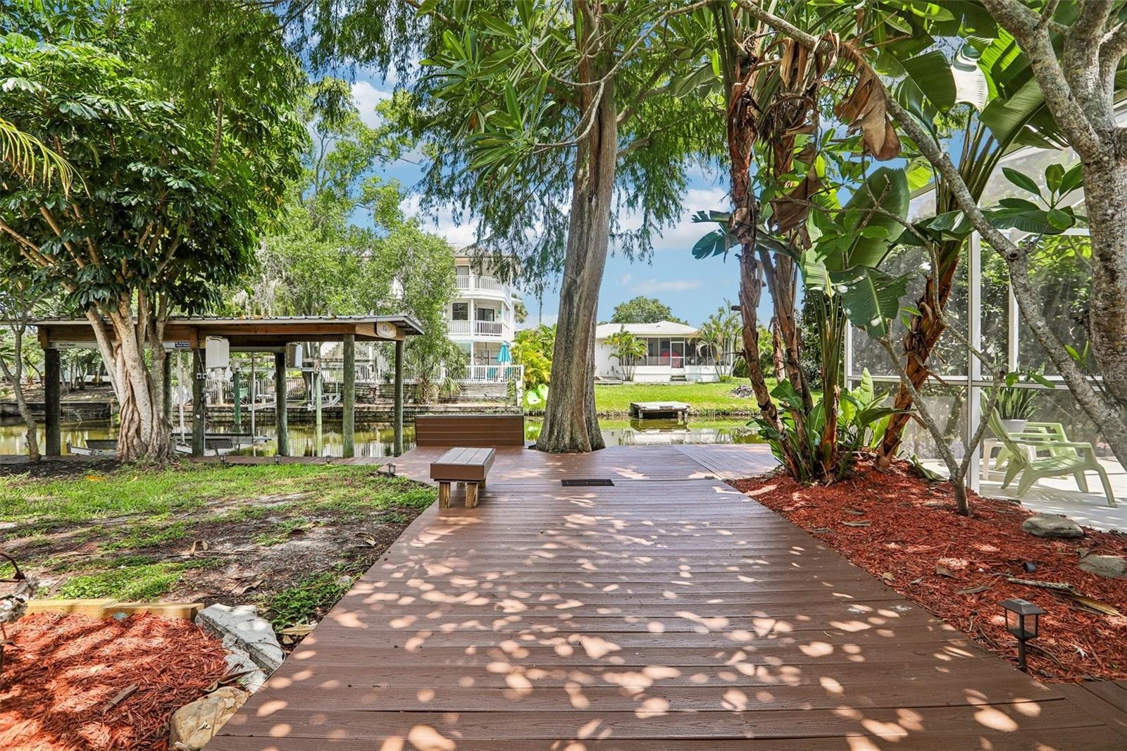 Back deck