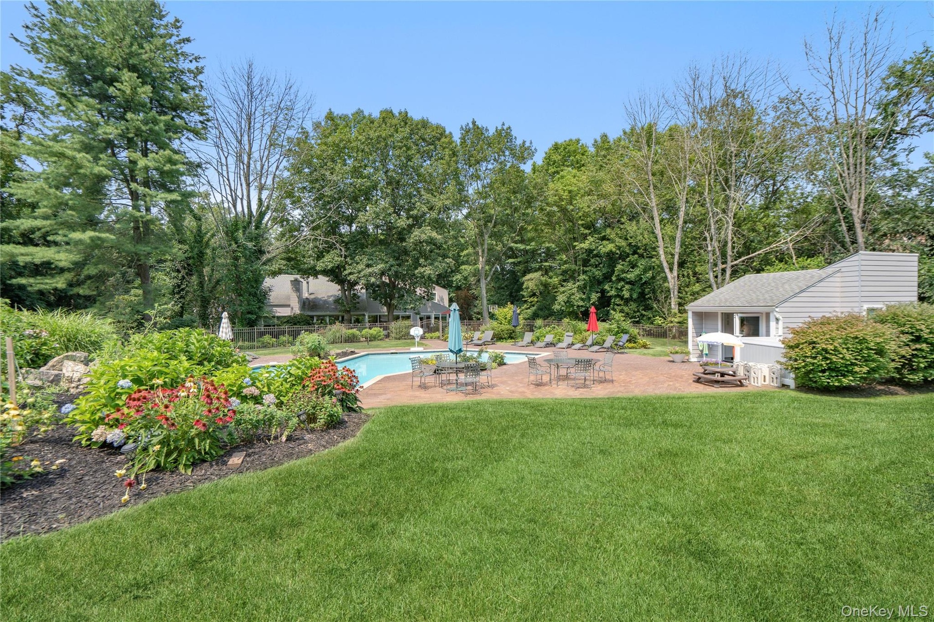 over 3 acres of lush private property
