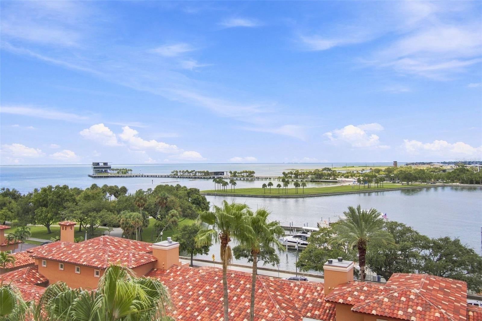 Beautiful Pier, beach and water views