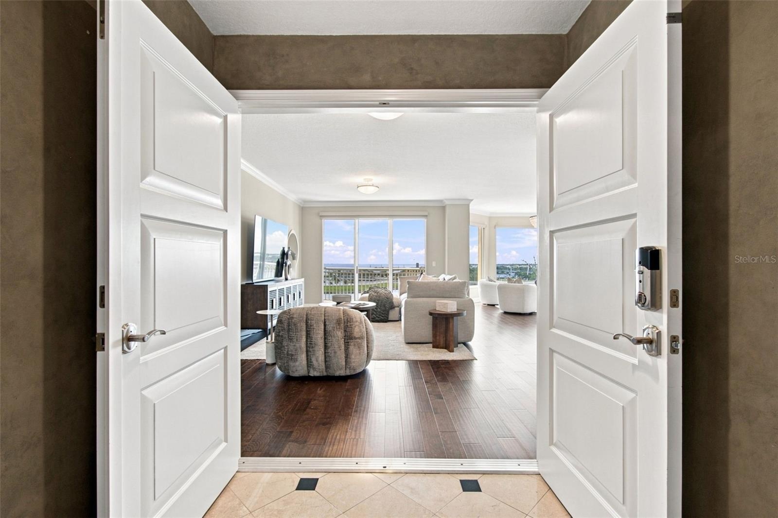 Grand entrance