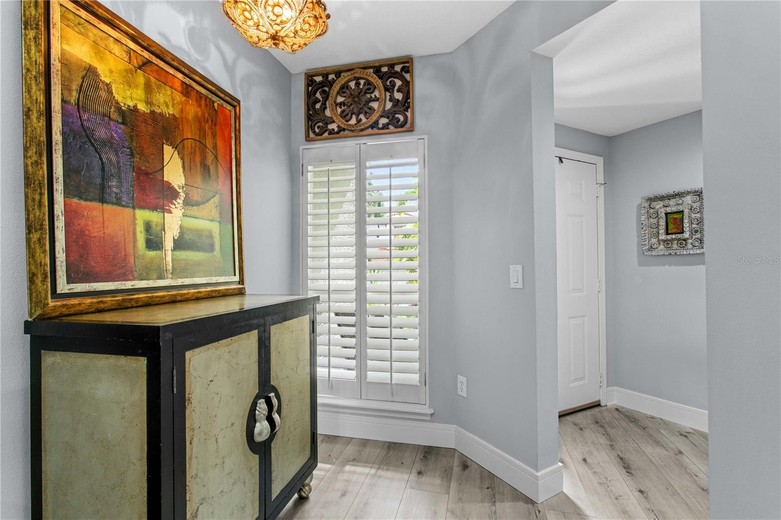 A sunny kitchen nook offers the perfect spot for a casual breakfast table.
