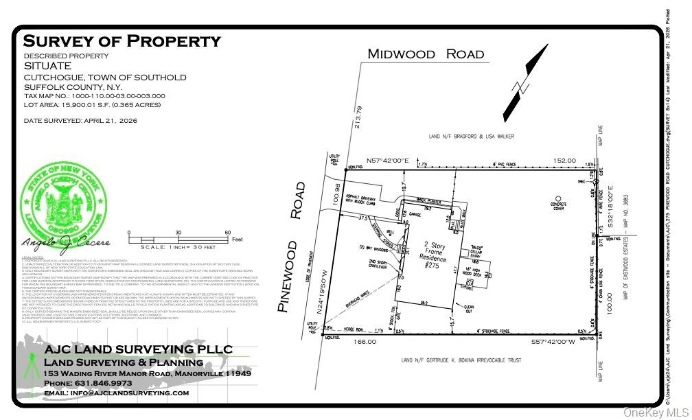 New property survey done in 2026